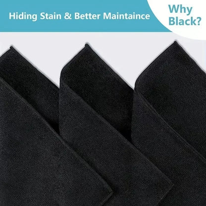 Thickened Microfiber Cleaning Cloths – Lint-Free Reusable Absorbent Towels for Car, Window & Home Cleaning