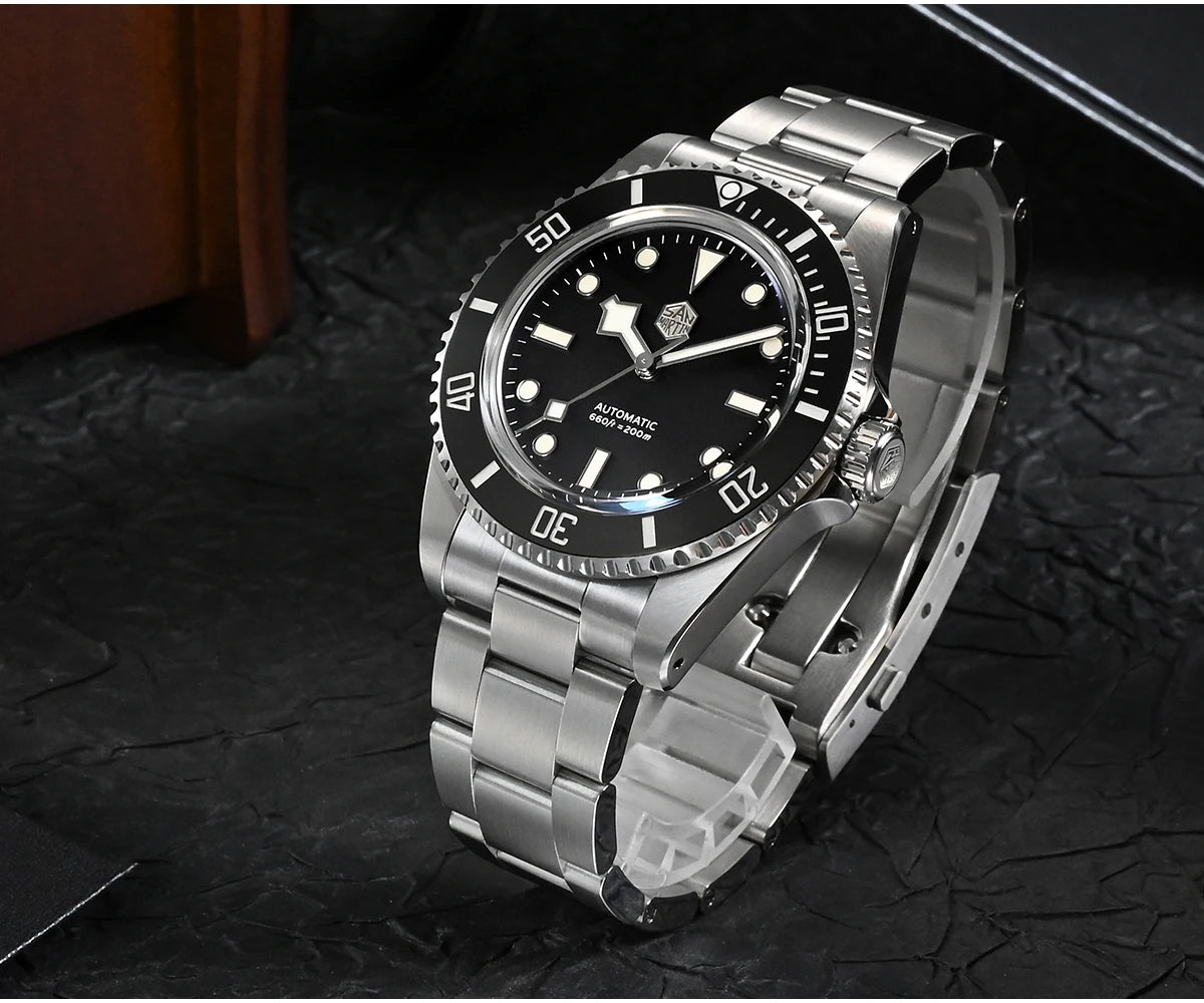 San Martin Fly Adjustable Clasp — 16mm Watch Bracelet Buckle Folding Clasp (Non-Universal)