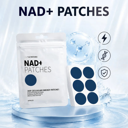 NAD+ Body Care Patches - Breathable, Skin-Friendly Daily Wellness Patches for Men & Women at Home, Work or Travel