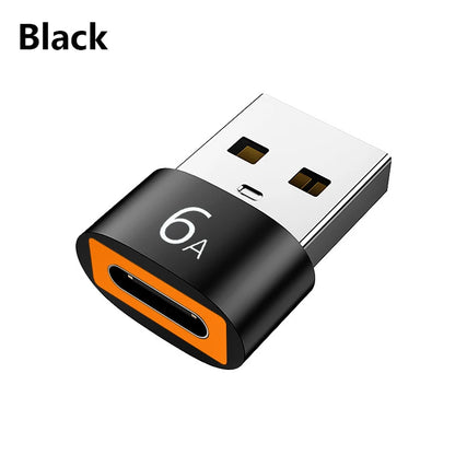USB-C to USB 2.0 Adapter – Type-C Male to Female Converter for Phones, PCs & Laptops