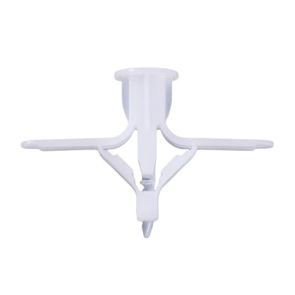 50/100Pcs Self-Drilling Drywall Anchor Kit with Screws – Nylon Expansion Anchors for Gypsum Board & Wall Mounting