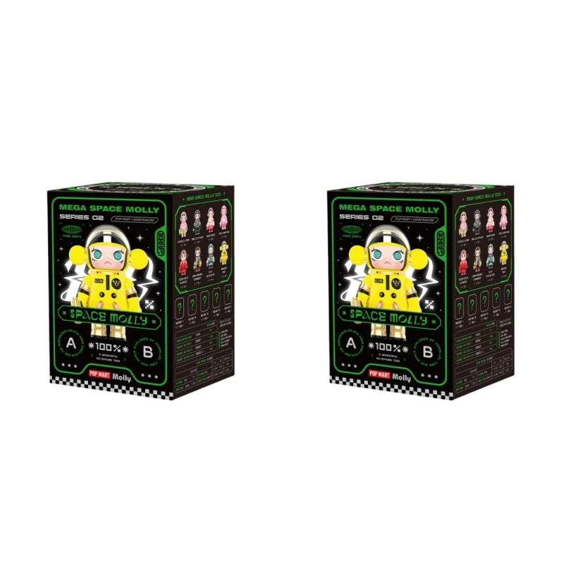 Genuine Mega Space Molly Series 2 Blind Box – 100% Kawaii Anime Action Figure Collectible Mystery Gift