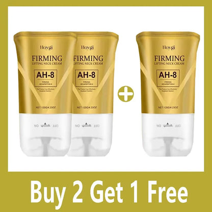 Neck Wrinkle Cream with Massage Roller – Firming, Whitening & Moisturizing Neck & Chin Care