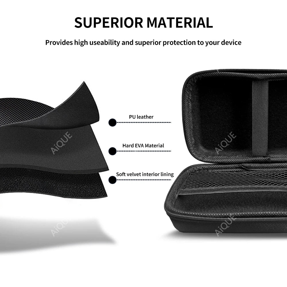 JUSTLANG Storage Case for Mesh Nebulizer – Handheld Silent Inhaler & Humidifier for Adults & Children