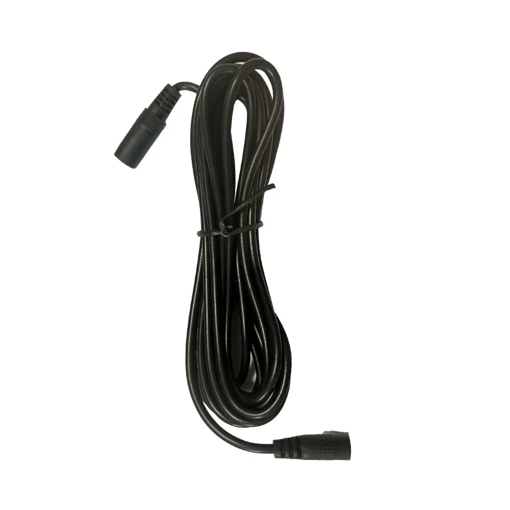 DC Extension Cable - 5.5x2.1mm Female to Male Power Cord for 12V Adapter, LED Strip Lights & Electronic Devices