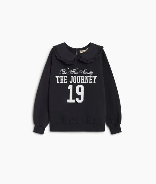 TNS Style Cotton Sweatshirt - Trendy 2026 Casual Pullover Top for Boys and Girls