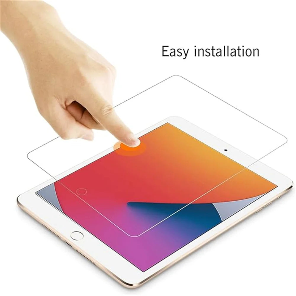Tempered Glass Screen Protector for iPad - Compatible with iPad 5th–10th Gen, Air, Mini & Pro 11" Models