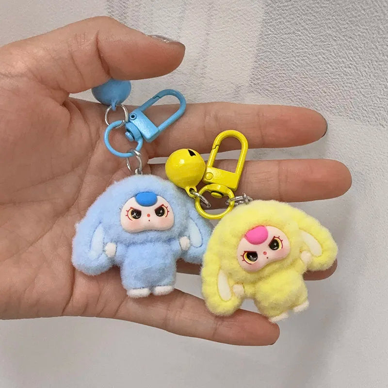 Kawaii Plush Keychain – Cute Aesthetic Bag Charm for Women, Wedding & Party Gifts
