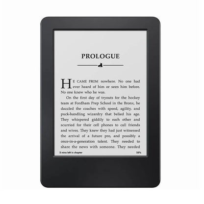 Original Kindle 6th & 8th Gen E-Book Reader, 6-Inch E-Ink Touchscreen, WiFi, No Light, Better Than Kobo E-Reader