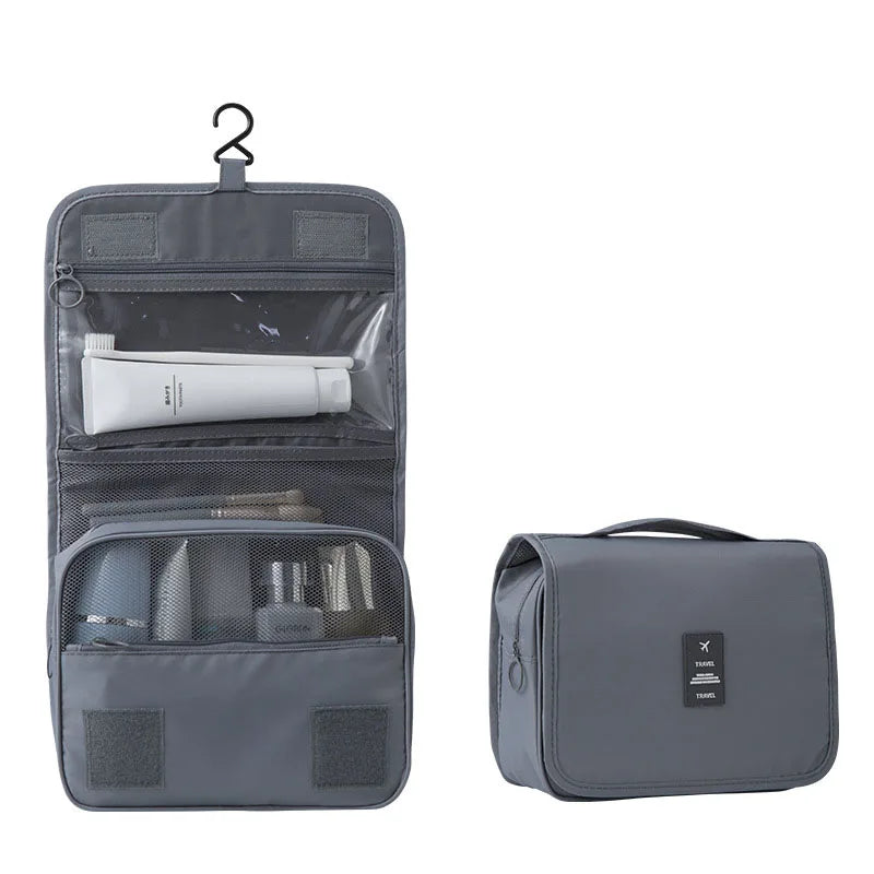 Waterproof Travel Makeup Bag – Large Capacity Toiletry Organizer & Beauty Storage Pouch