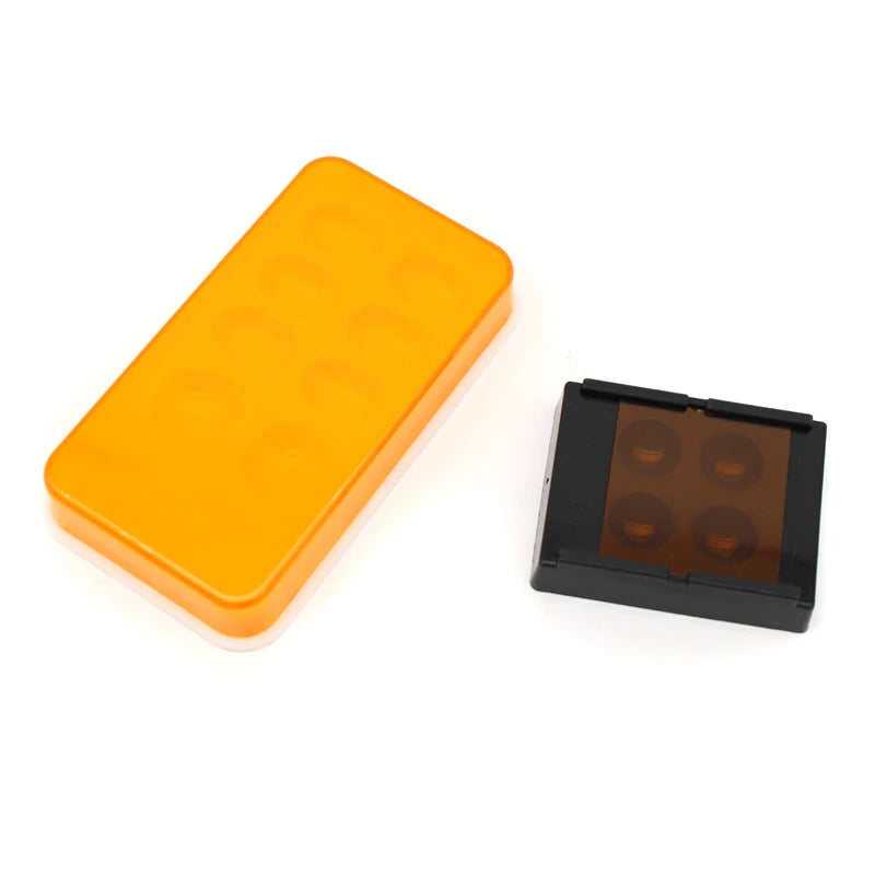 4/8 Holes Dental Veneer Storage Box – Teeth Patch Shading & Denture Retainer Molar Case