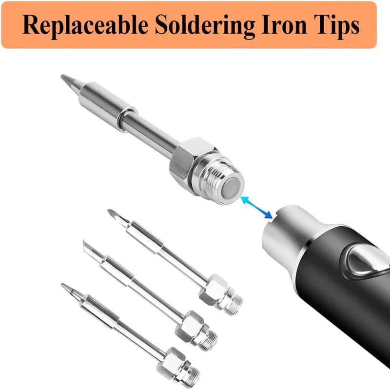 510 Interface Soldering Iron Tip - 8W Mini Portable USB Solder Tip, Essential Accessories Tool