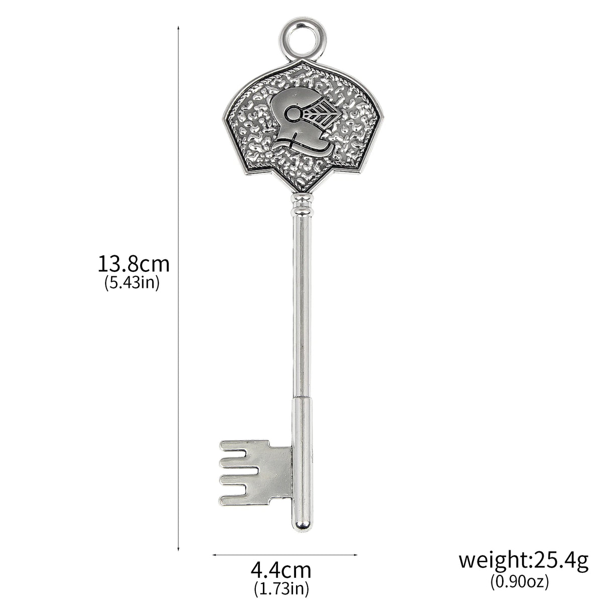 Resident Evil Remake RPD Key Set - Raccoon Police Department Logo Keychain and Cosplay Accessories Gift