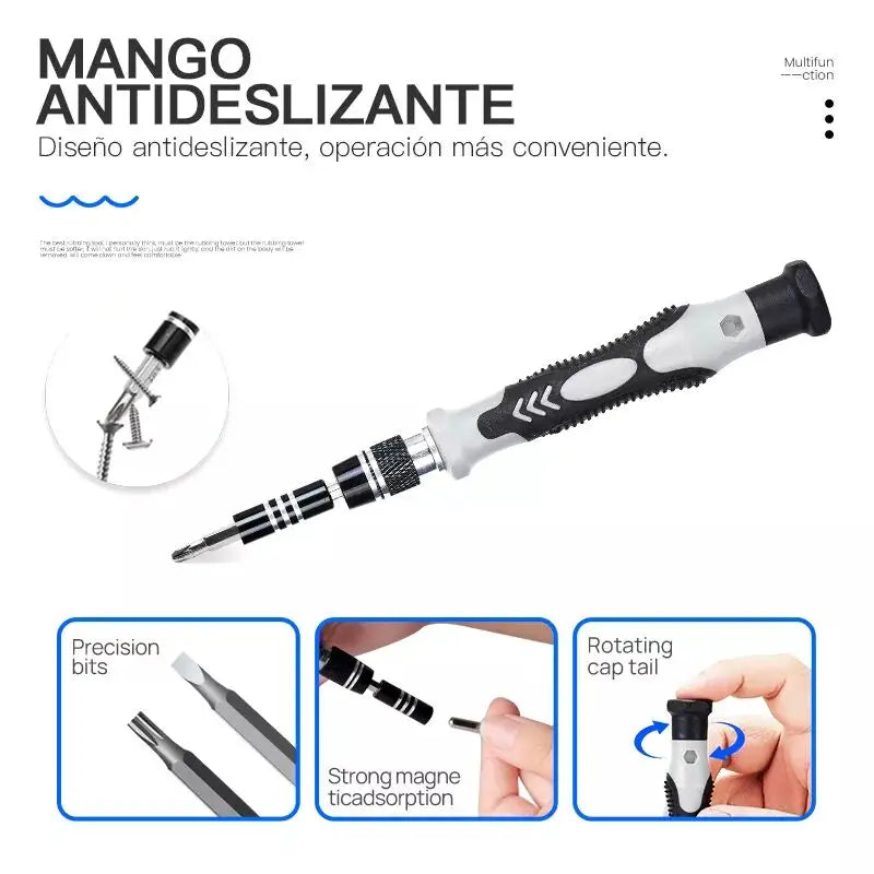 115-in-1 Multifunctional Screwdriver Set: Computer, Mobile Phone, & Household Equipment Repair Kit - Insulated Manual Tools