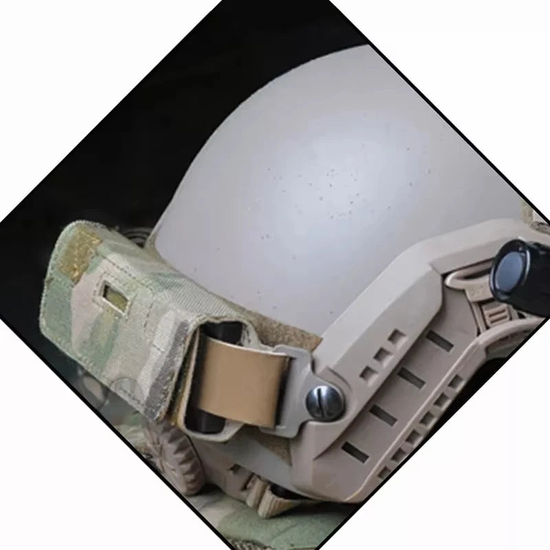 BOOIU Tactical Helmet Counterweight Bag – Balance Kit with 5 Counter Blocks for OPS FAST PJ MH Helmets
