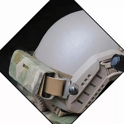 BOOIU Tactical Helmet Counterweight Bag – Balance Kit with 5 Counter Blocks for OPS FAST PJ MH Helmets