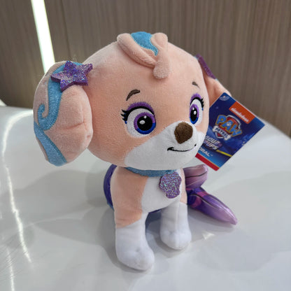 PAW Patrol Coral Plush Toy - Official Cartoon Stuffed Animal 9" Kids Birthday & Christmas Gift for Ages 2+
