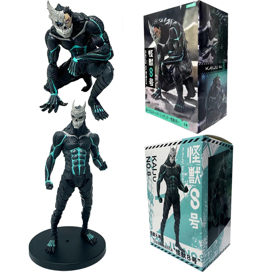 In Stock 1-4PCS Kaiju No. 8 Anime Figures — Kafka Hibino & Mina Ashiro PVC Action Dolls Toy Model Gifts for Kids