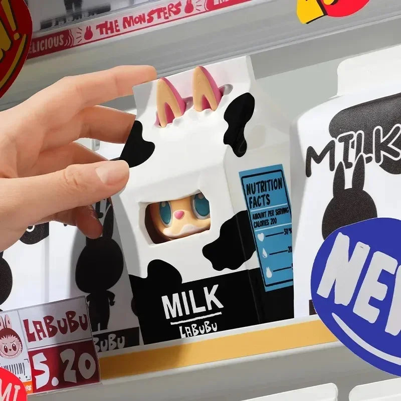 POP MART Labubu The Monsters — Wacky Mart Series Blind Box, Cute Anime Doll Figure, Desktop Ornament Mystery Toy
