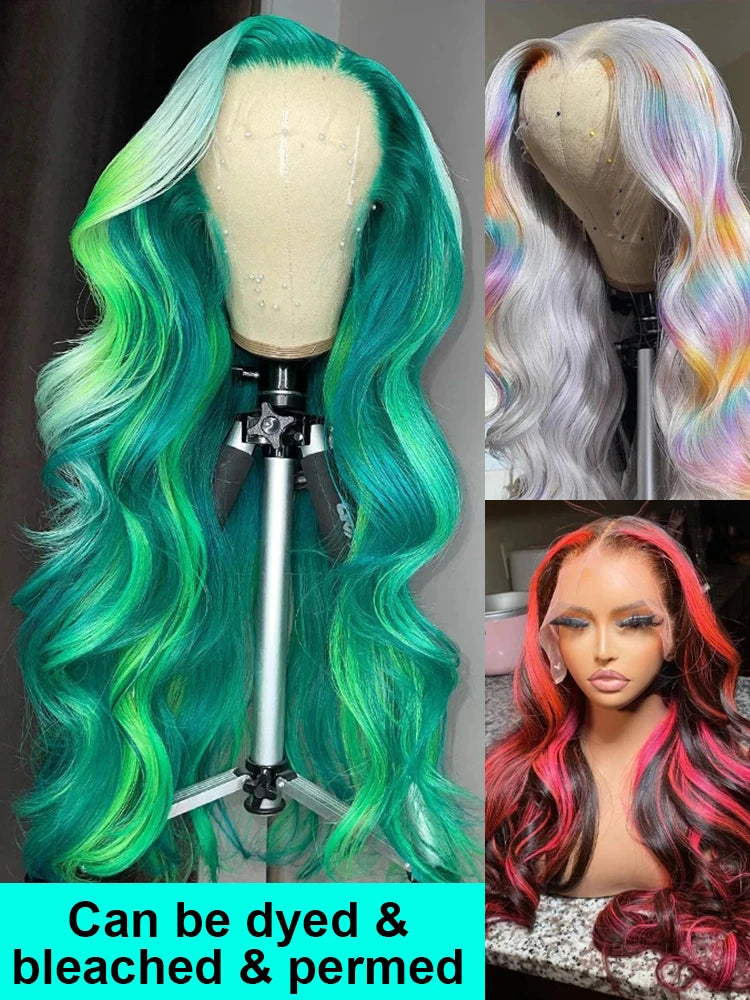 613 Honey Blonde 13x6 HD Lace Front Wig – Body Wave Transparent Human Hair Wig for Black Women