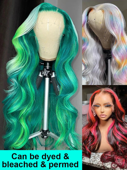 613 Honey Blonde 13x6 HD Lace Front Wig – Body Wave Transparent Human Hair Wig for Black Women