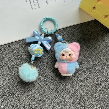 New Cartoon Keychain — Cute Bag & Backpack Pendant, Earphone Case Decoration, Car Keyring Gift Accessory