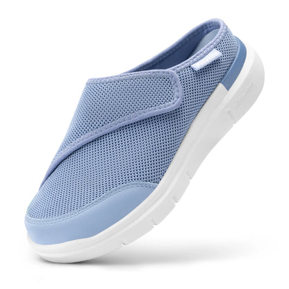 FitVille Women’s Orthopedic Wide Fleece-Lined Slippers, Arch Support Recovery Clogs Comfortable Slip-On Footwear for Daily Wear
