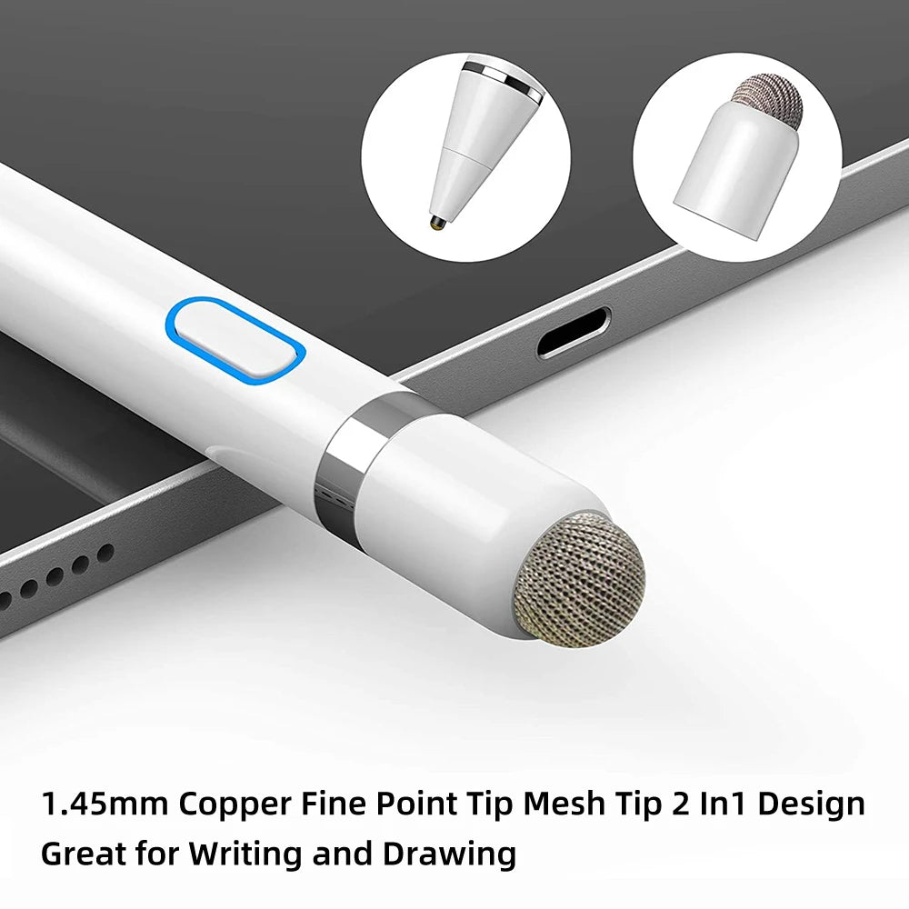 Universal Stylus Pen for iPad & Tablets - Compatible with Apple Pencil | Touch Pen for iOS & Android Devices Including Samsung, Huawei, Xiaomi