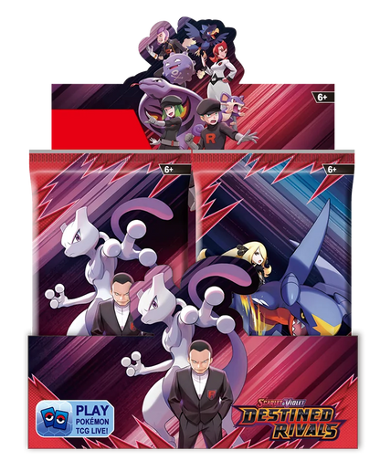 360Pcs Pokemon Cards – Destined Rivals Prismatic Evolutions Scarlet & Violet PALDEAN English Booster Pack