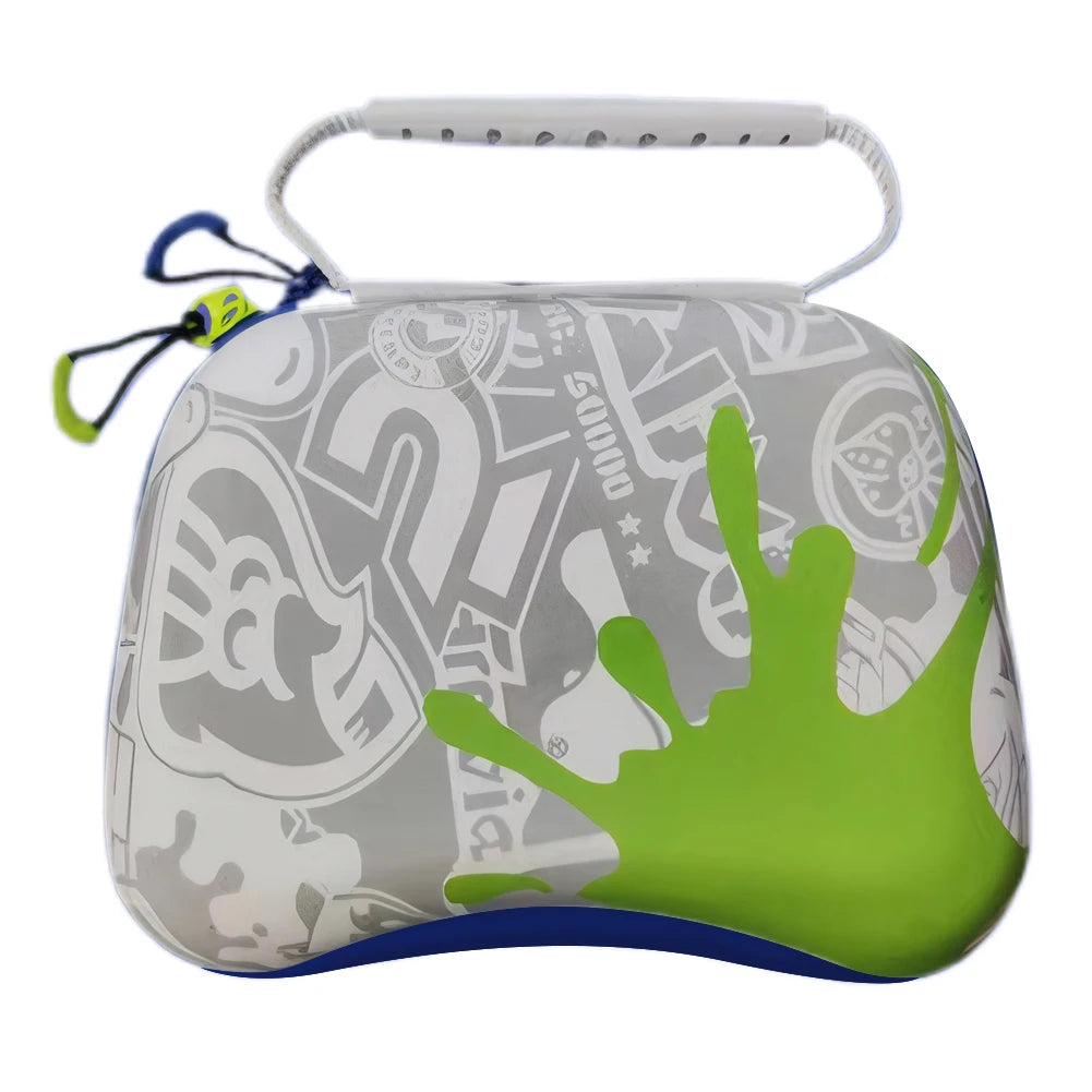 Carrying Case for Xbox ONE S/X - EVA Portable Storage Bag with Handle, Shockproof Protective Case for PS5/PS4/PS3 & NS Switch Pro