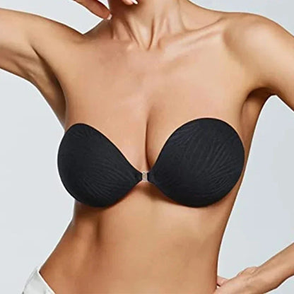 Invisible Nude Push-Up Bra Stickers – Silicone Chest Pasties for Women Wedding Lingerie
