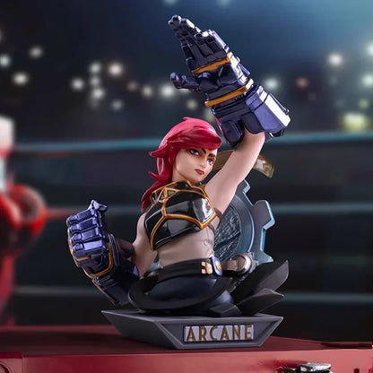 POP MART League of Legends Arcane Blind Box - Kawaii Anime Mystery Bag Surprise Action Figure Collectible Toy