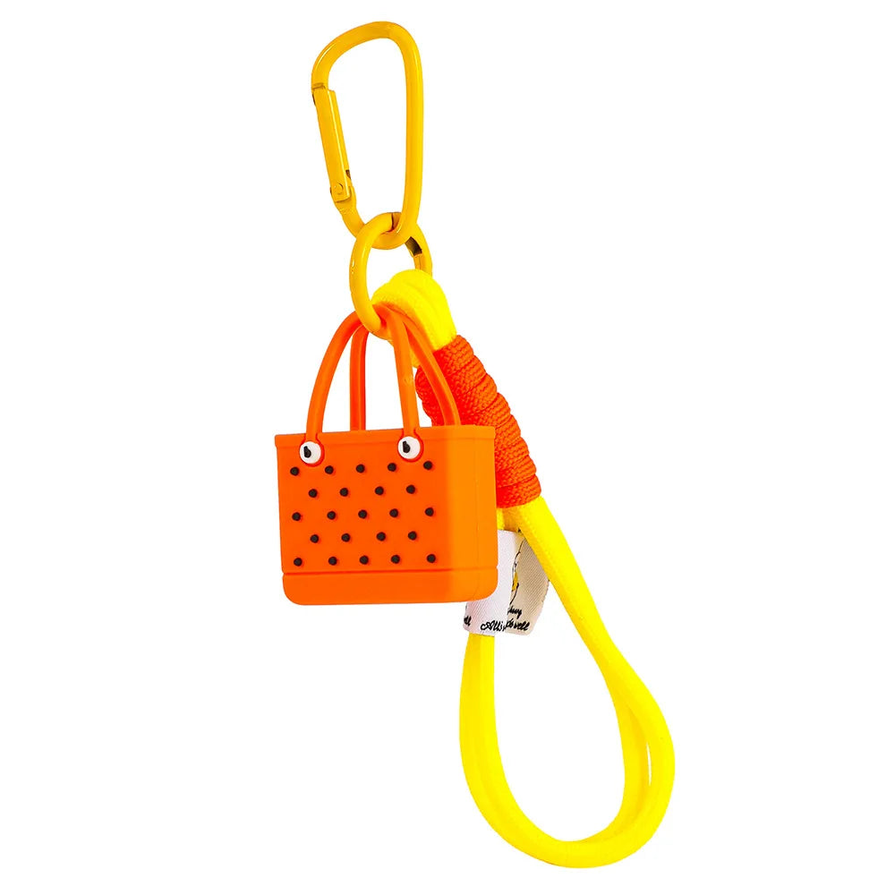 Fashion Beach Bag Keychain Pendant – Women's Bogg Bag Charm, Simulation Design, Wallet Accessories for Keys