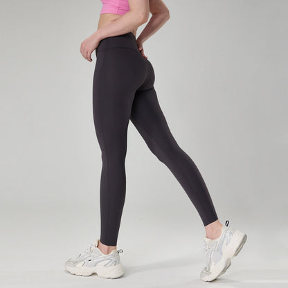 Women’s Lycra Four-Way Stretch Yoga Pants – High Waist Seamless Sports Leggings, T-Line Free Gym Fitness Wear