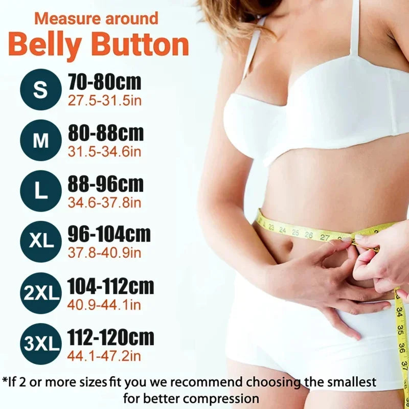Waist Cincher Belt — Tummy Control Body Shaper with Triple Wrap Corset, Workout Sweat Band & Gym Slimming Girdle