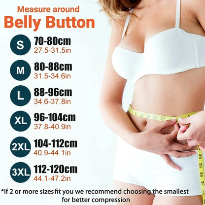 Waist Cincher Belt — Tummy Control Body Shaper with Triple Wrap Corset, Workout Sweat Band & Gym Slimming Girdle