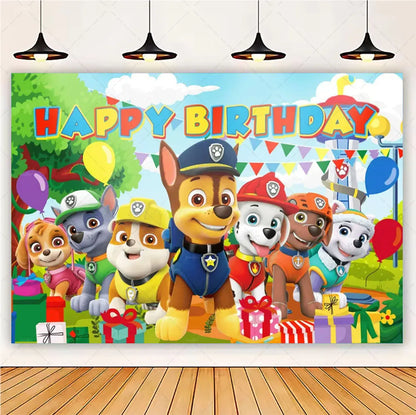 PAW Patrol Skye Pink Birthday Party Decorations Set – Foil Balloon Backdrop, Disposable Tableware & Baby Shower Supplies for Girls Kids Gifts