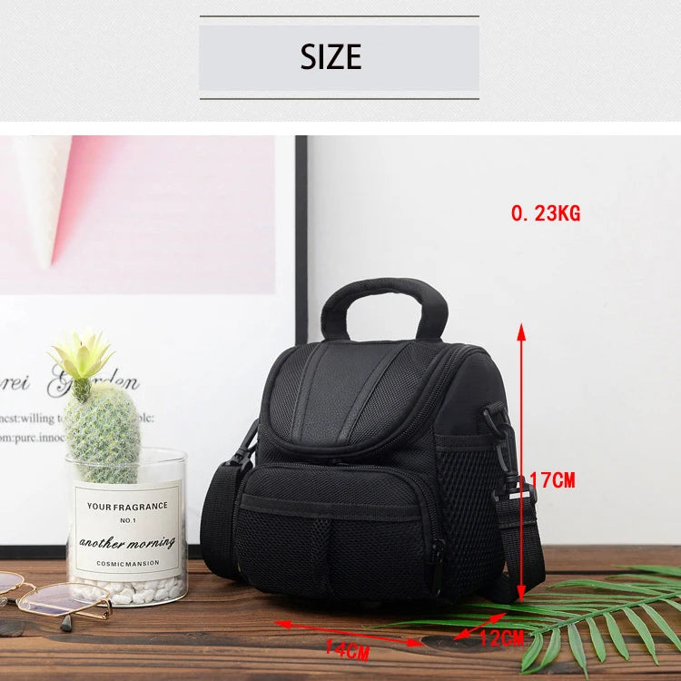 Camera Case Bag – Protective DSLR & Mirrorless Bag for Canon, Nikon, Sony EOS R, R100, R50, R8, R6, R7, R10, RP, M50, 2000D, 250D, 200D, SX Series
