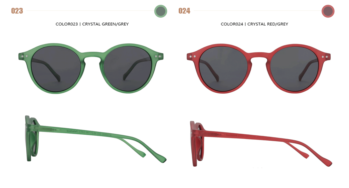 ZENOTTIC Retro Small Round Polarized Sunglasses – Vintage UV400 Shades for Men & Women