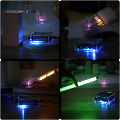 Bluetooth Music Tesla Coil – Arc Plasma Speaker with Wireless Transmission, Experimental Desktop Toy Model