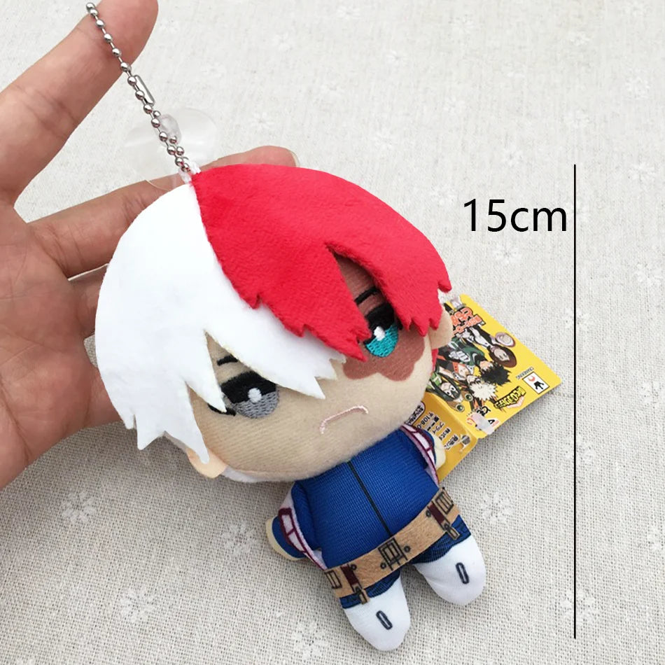 My Hero Academia Plush Toys 15–27cm – Izuku Midoriya, Katsuki Bakugou & Shouto Todoroki Stuffed Dolls for Kids Gifts