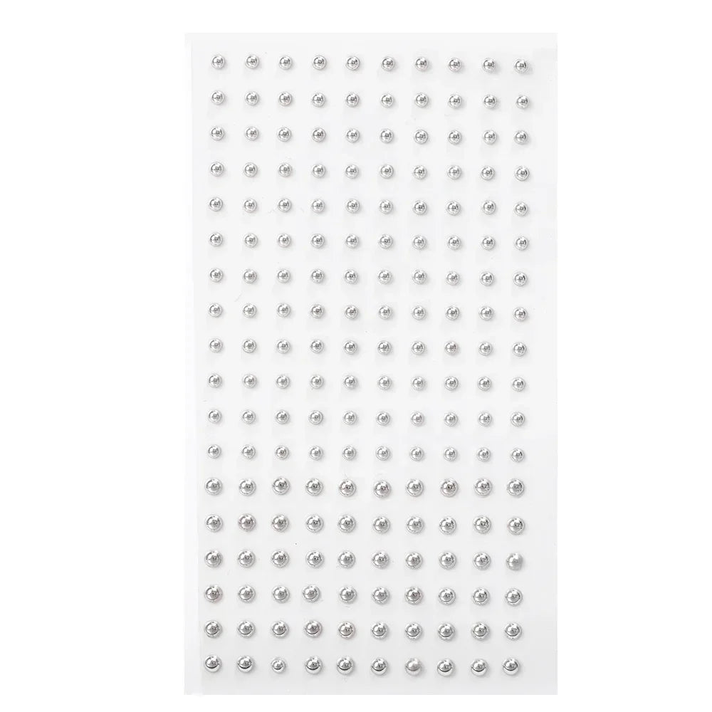 180pcs Fake Piercing Stickers - Non-Piercing Nose Lip Belly Eyebrow Jewelry Adhesive Body Accessories