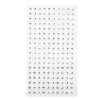 180pcs Fake Piercing Stickers - Non-Piercing Nose Lip Belly Eyebrow Jewelry Adhesive Body Accessories