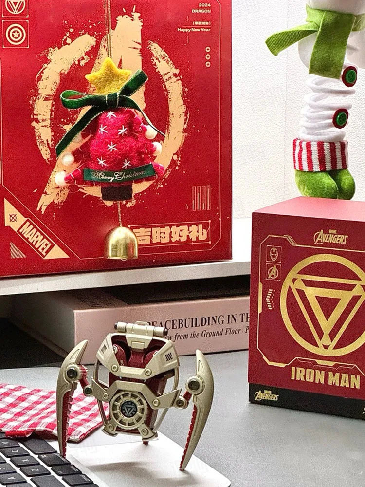 MARVEL Iron Man Bluetooth Headphones – ANC Active Noise Cancelling Wireless Earphones for Sports & Gaming Gift