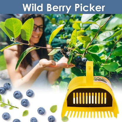 Portable Ergonomic Garden Tool for Fruit Picking | Easy-to-Use Professional Berry Picker with Outdoor Handle | Practical Home Accessories