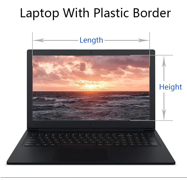 Anti-Spy Privacy Screen Protector – Matte Anti-Glare Film for 14" & 15.6" Laptops (16:9) Notebook PC