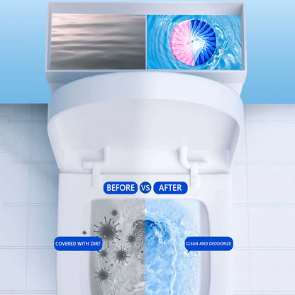 Automatic Toilet Bowl Cleaner Tablets – Continuous Release Technology for Long-Lasting Freshness