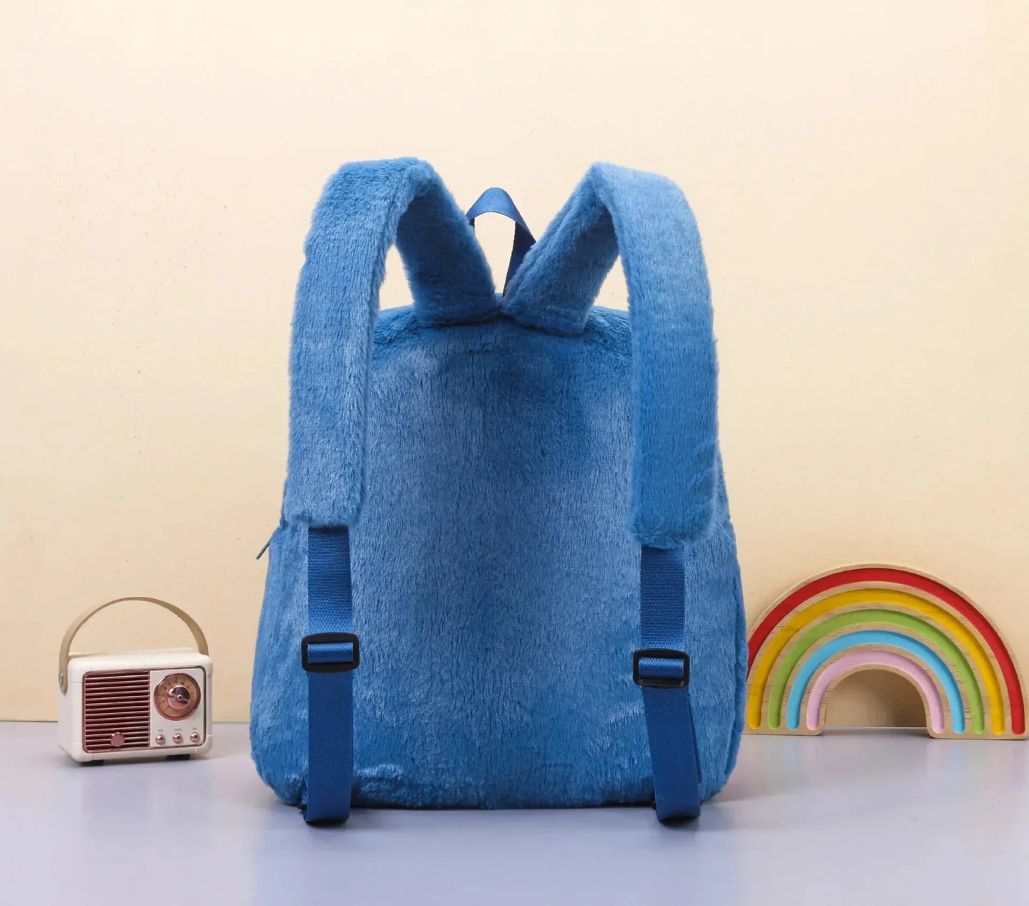 Disney Stitch Plush Backpack – Large-Capacity Cartoon School Bag for Kids & Kindergarten Gift