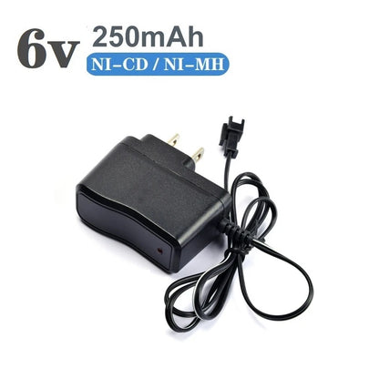 NiCd NiMH Battery Charger 2.4V–9.6V - RC Car Boat Tank Toy Battery Charger with SM-2P SM Plug