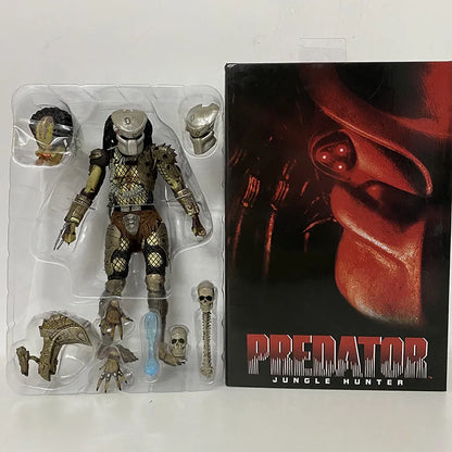 NECA Jungle Hunter Predator Action Figure – Alien Collectible Model, Joint Movable Doll, New Year Gift for Children